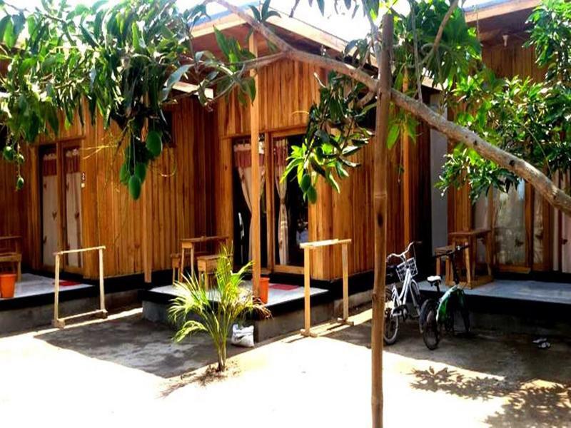 Beach Box Bungalow Gili Trawangan Esterno foto